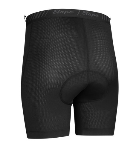 detail ETAPE CAT 2.0 dámské volné cyklistické kalhoty černá/růžová