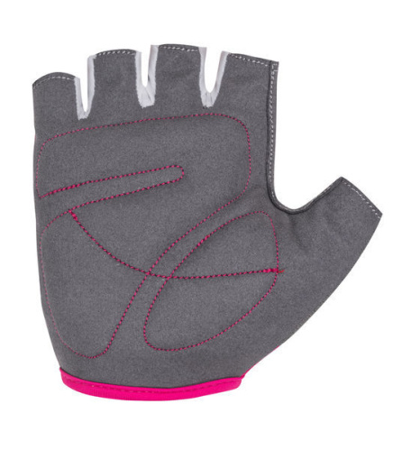 detail Dětské cyklistické rukavice ETAPE SIMPLE růžová/bílá