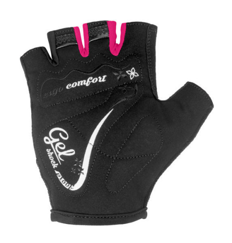 detail Dámské cyklistické rukavice ETAPE AMBRA bílá/růžová