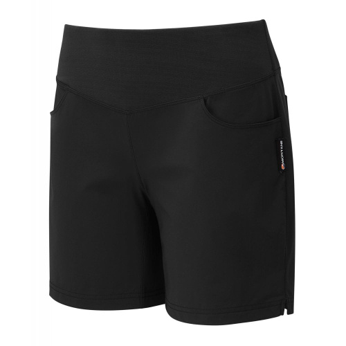 detail Kraťasy dámské MONTANE FEM CYGNUS SHORTS černá