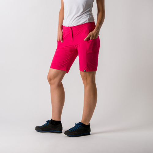 detail NORTHFINDER MALIA BE-4361OR dámské ultralehké kraťasy pink