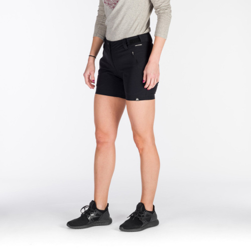 detail NORTHFINDER LOIS BE-4440OR dámské trekingové kraťasy černá