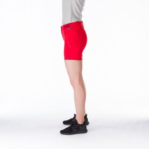 detail NORTHFINDER LOIS BE-4440OR dámské trekingové kraťasy červená