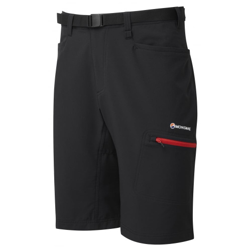 detail Kraťasy pánské MONTANE DYNO STRETSCH SHORTS černá