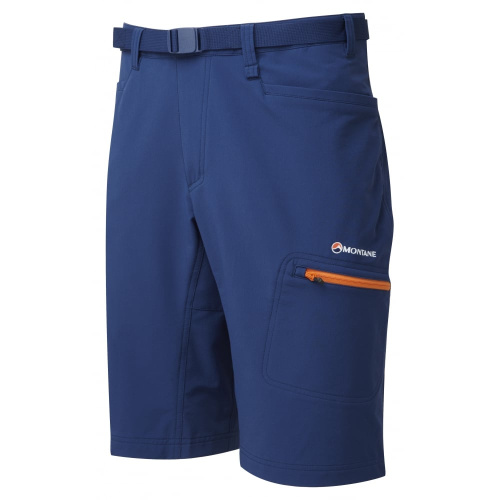 detail Kraťasy pánské MONTANE DYNO STRETCH SHORTS antarctic blue