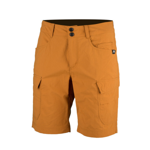detail NORTHFINDER BOGDER BE-3325OR pánská travel kraťasy cargo styl yellow