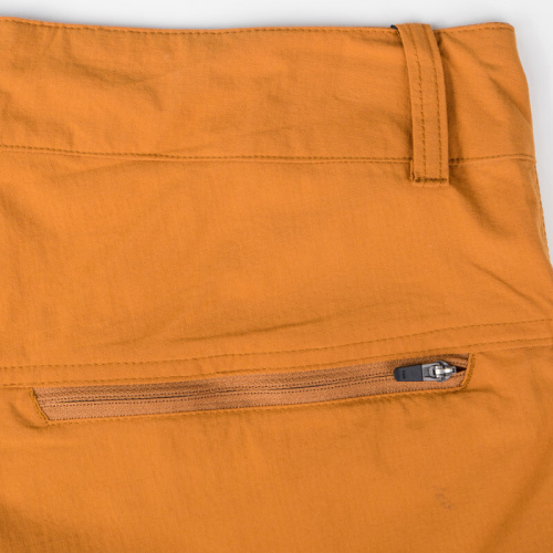 detail NORTHFINDER BOGDER BE-3325OR pánská travel kraťasy cargo styl yellow