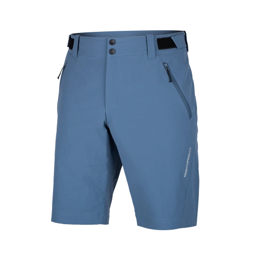 detail NORTHFINDER AMMAD BE-3526OR pánské rychleschnoucí turistické šortky jeans