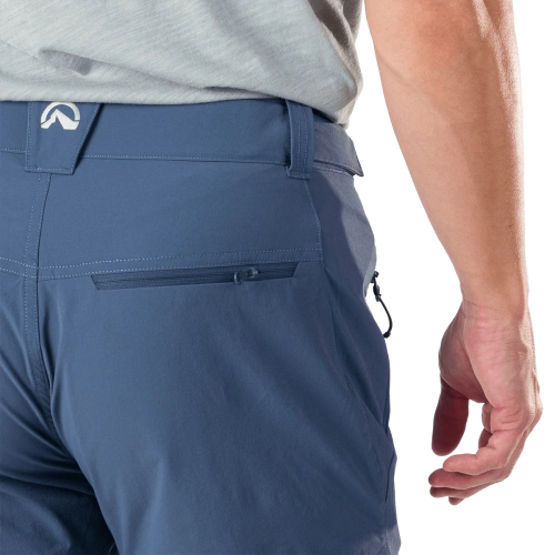 detail NORTHFINDER AMMAD BE-3526OR pánské rychleschnoucí turistické šortky jeans