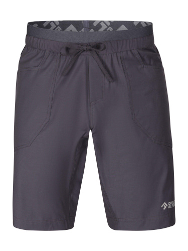 detail DIRECT ALPINE SOLO SHORTS 3.0 pánské lezecké šortky anthracite