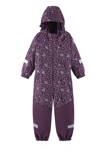 detail REIMA KURIKKA dětská zimní kombinéza s membránou deep purple