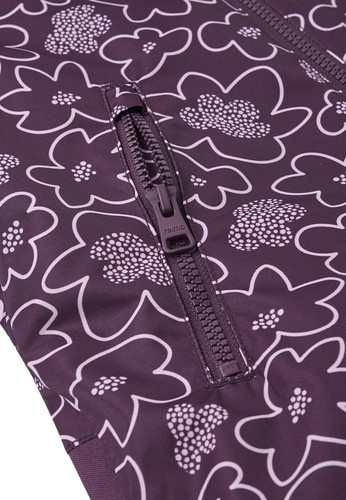 detail REIMA KURIKKA dětská zimní kombinéza s membránou deep purple