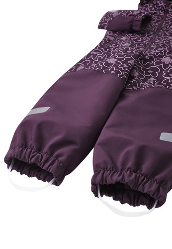 detail REIMA KURIKKA dětská zimní kombinéza s membránou deep purple