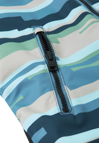 detail REIMA KURIKKA dětská zimní kombinéza s membránou blue ocean