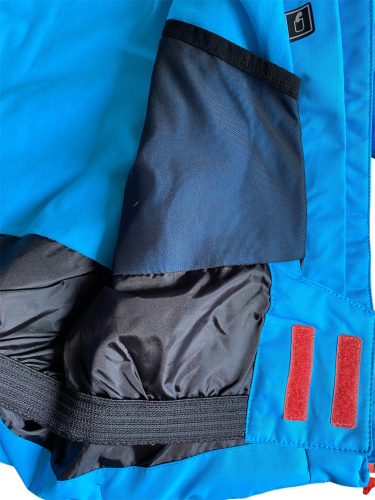 detail WITEBLAZE LEON dětská lyžařská souprava modrá/červená