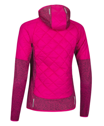 detail ETAPE SIERRA PRO dámská mikina s kapucí magenta
