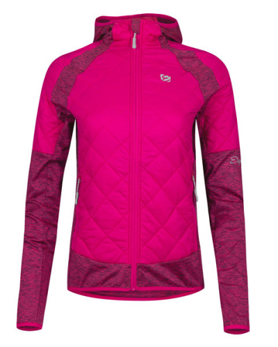 detail ETAPE SIERRA PRO dámská mikina s kapucí magenta