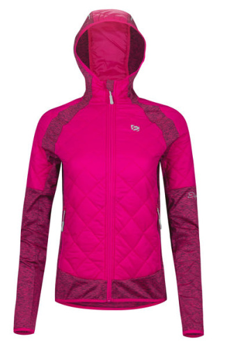 detail ETAPE SIERRA PRO dámská mikina s kapucí magenta