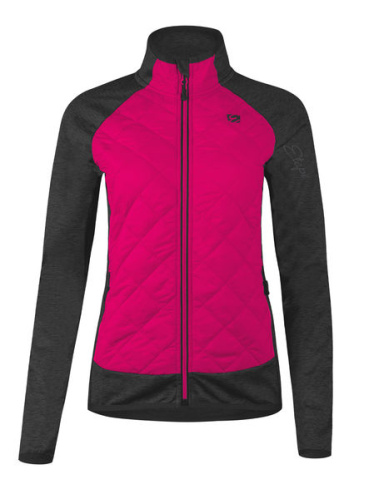 detail ETAPE SIERRA 2.0 dámská mikina růžová/černá