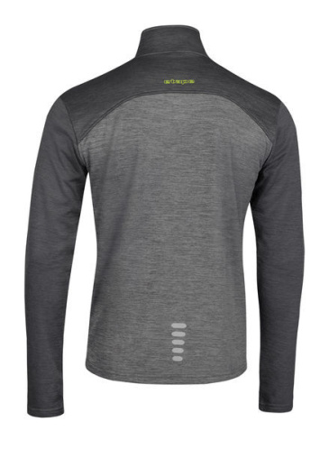 detail Pánská mikina ETAPE AARON černá/žlutá fluo