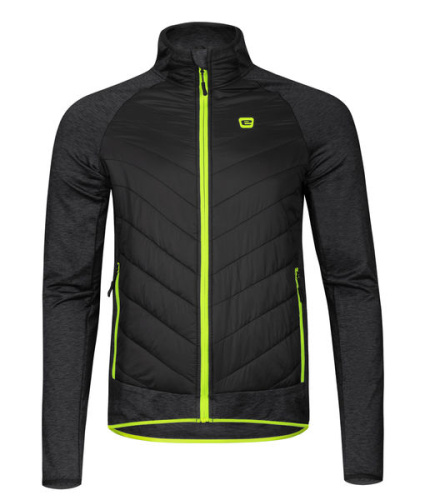 detail ETAPE CRUX 2.0 pánská mikina černá/žlutá fluo