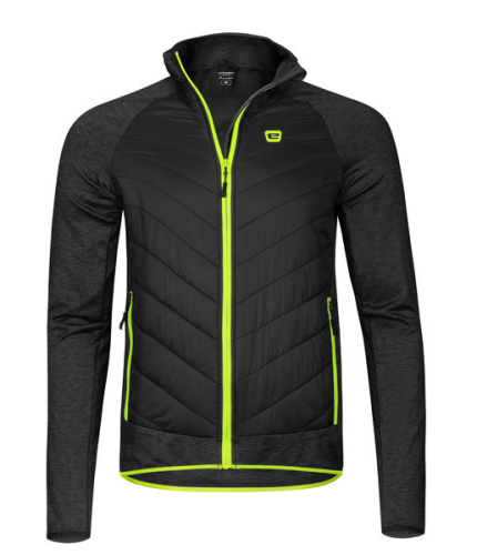 detail ETAPE CRUX 2.0 pánská mikina černá/žlutá fluo