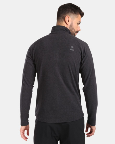 detail KILPI ALMERI-M pánská fleecová mikina black