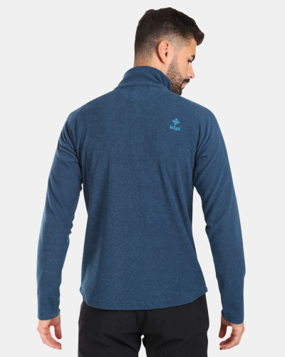 detail KILPI ALMERI-M pánská fleecová mikina modrá