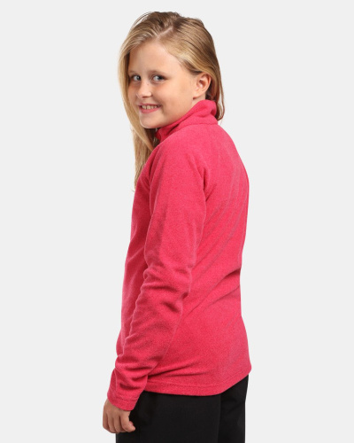 detail KILPI ALMERI-J dětská fleecová mikina růžová