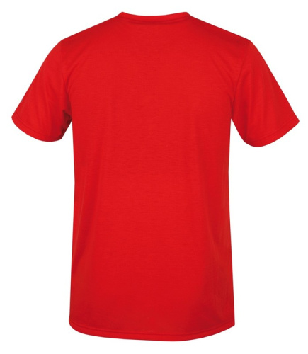 detail Tričko pánské HANNAH BITE fiery red