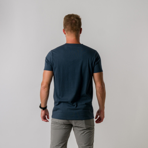 detail NORTHFINDER FLORIS TR-3825SP pánské tričko s potiskem grey