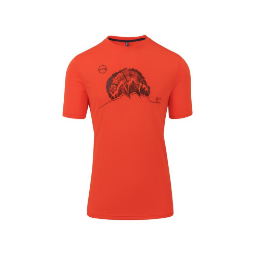 detail GTS 211841M pánské funkční triko neon orange