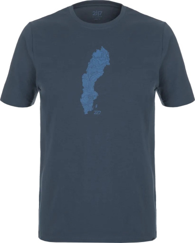 detail 2117 OF SWEDEN APELVIKEN 7855908040 pánské triko navy