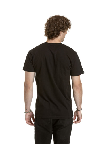 detail MEATFLY LOGEX T-SHIRT Black pánské tričko