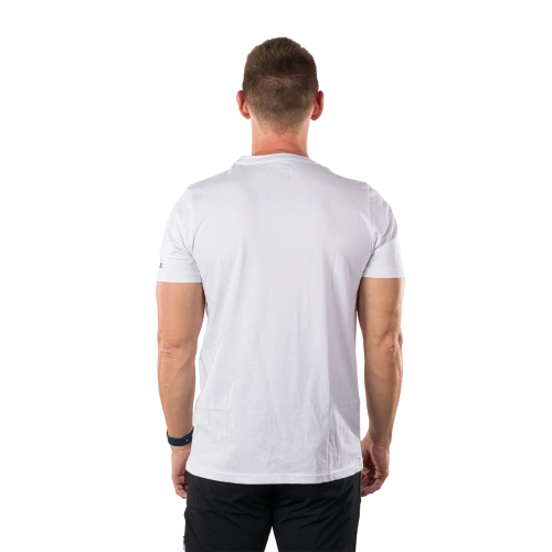 detail NORTHFINDER BENED pánské tričko z organic cotton white