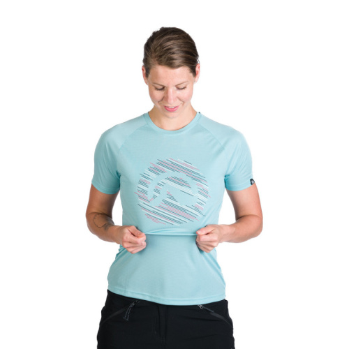 detail NORTHFINDER TR-4959OR LYNDA dámské technické tričko lightblue