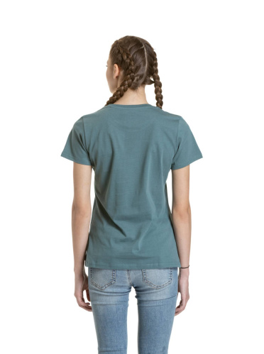 detail MEATFLY MF LOGO dámské triko north atlantic