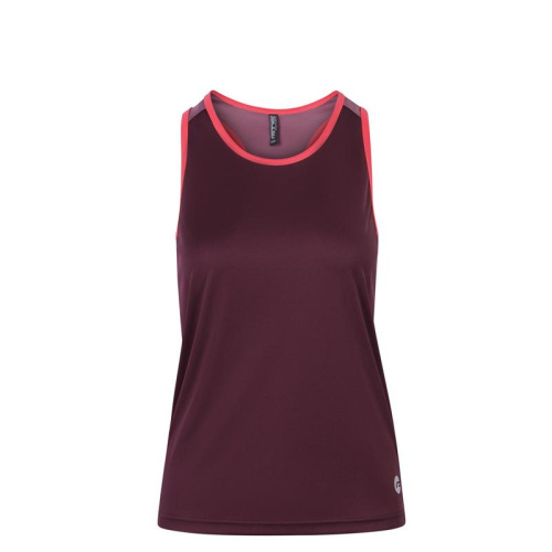 detail GTS 210141L LADY TANK TOP dámské sportovní tílko plum