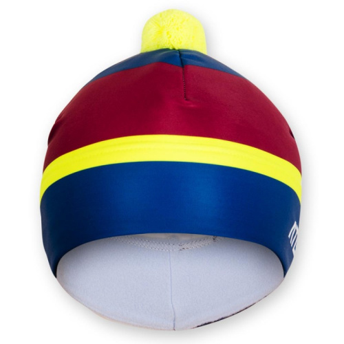 detail Čepice ATEX STRIPES 3 dvouvrstvá s bambulí