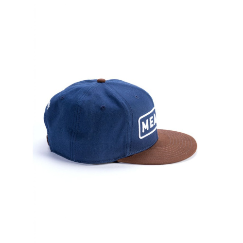 detail Kšiltovka MEATFLY SPON SNAPBACK one size C - navy, dark brown