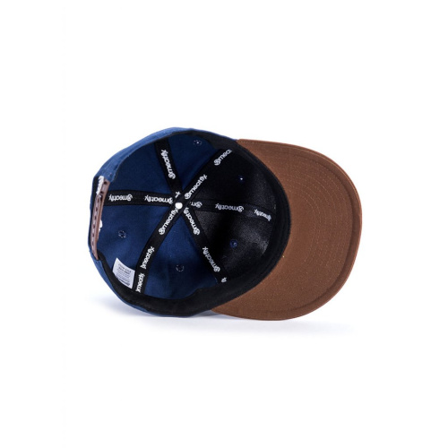 detail Kšiltovka MEATFLY SPON SNAPBACK one size C - navy, dark brown