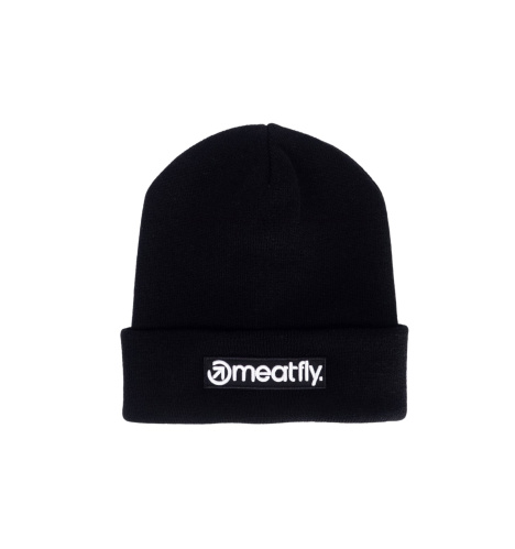 detail MEATFLY BRADY BEANIE stylová čepice black