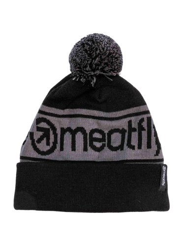 detail MEATFLY JESSIE kulich s bambulí black/gray dark