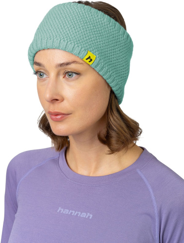 detail HANNAH ASTRA dámská merino čelenka wasabi