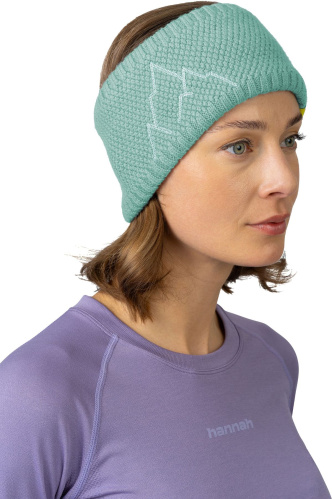 detail HANNAH ASTRA dámská merino čelenka wasabi