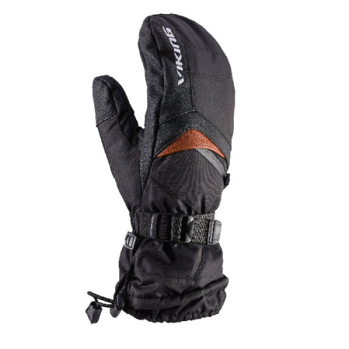 detail Rukavice VIKING FLOW freeride mitten černá
