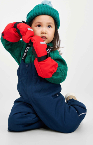 detail REIMA OTE dětské membránové palčáky tomato red 24/25