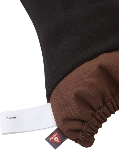 detail REIMA OTE dětské membránové palčáky umber brown