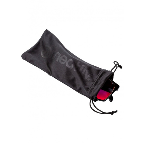 detail MEATFLY TRIGGER 2 sluneční brýle black glossy/red polarizace