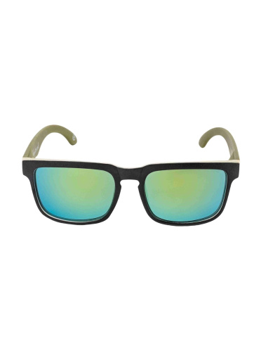 detail MEATFLY MEMPHIS S24 sluneční brýle deep olive/sand 4/17/55